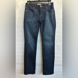 Ann Taylor Loft Curvy straight leg jeans size 25P/0
